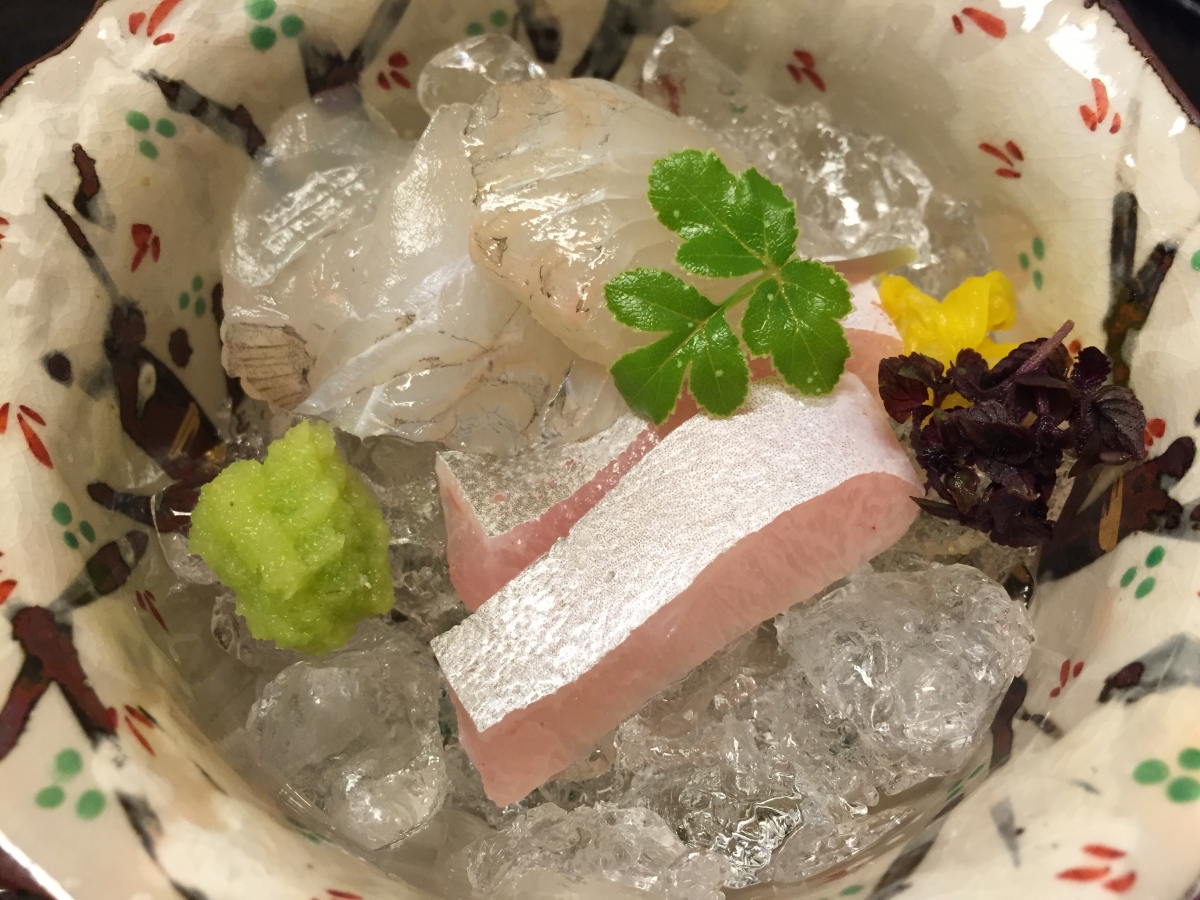 fresh, wild sashimi 