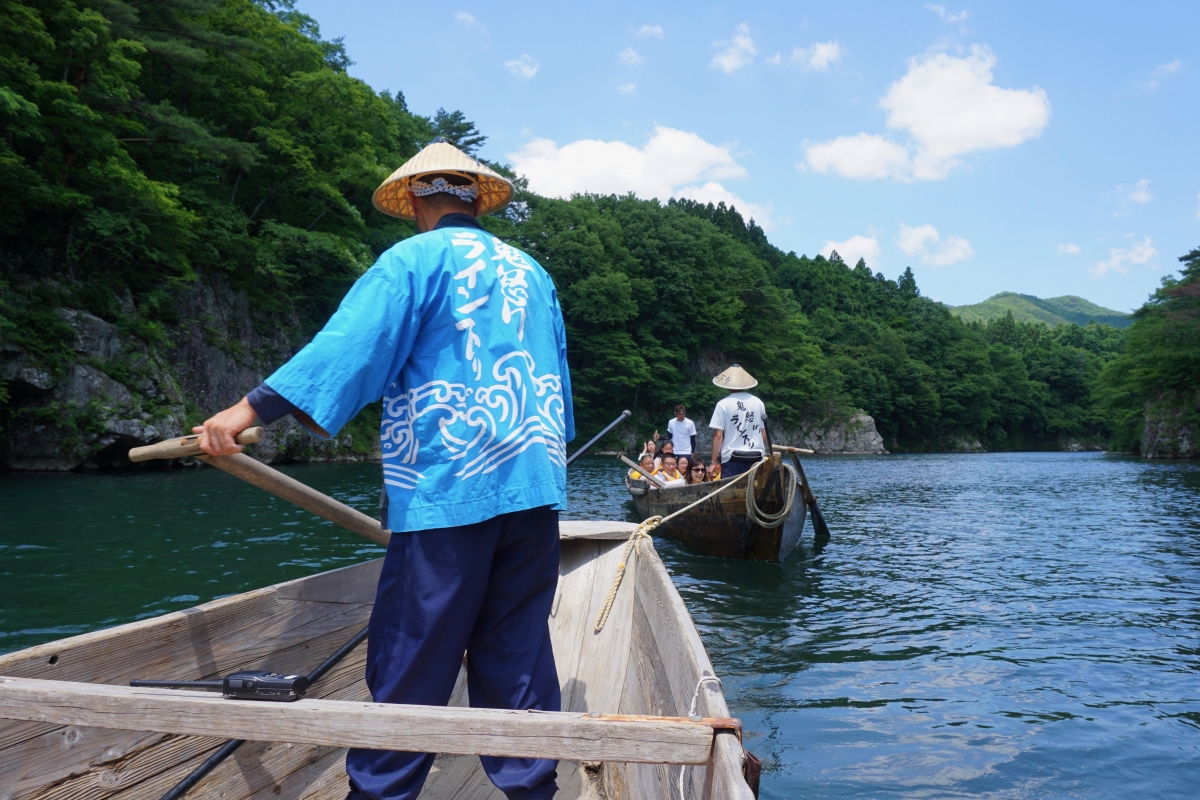 Kinugawa boat ride